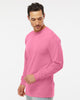 Adulto Manga Larga Gold Peso Heavy Weight Suave Textura 4820 - Rosa Azalea