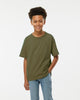 Niño Unisex Gold Peso Heavy Weight Suave Textura 4850 Verde Militar