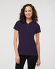 Dama Polo Pique Ring Spun 7600 Morado