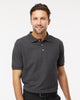 Adulto Polo Pique 50% Algodón / 50% Poliéster 7006 Negro Jaspeado