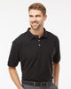 Adulto Polo Pique 50% Algodón / 50% Poliéster 7006 Negro Fine