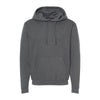 Sudadera Unisex Felpa Capucha 3320 Carbón Jaspeado Máxima Suavidad