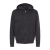 Sudadera Unisex Felpa con Cierre y Capucha 3331 Negro Brunek Máxima Suavidad