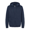 Sudadera Unisex Felpa con Cierre y Capucha 3331 Azul Leni Máxima Suavidad