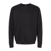 Sudadera Unisex Felpa Cuello Redondo 3340 Negro Brunek Máxima Suavidad