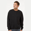 Sudadera Unisex Felpa Cuello Redondo 3340 Negro Brunek Máxima Suavidad