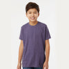 Playera Niño Unisex Mezcla 65% Poliéster 35% Algodón 3544 Morado Jaspeado
