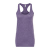 Dama Tank Mezcla 65% Poliéster / 35% Algodón 3590 Morado Jaspeado