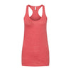 Dama Tank Mezcla 65% Poliéster / 35% Algodón 3590 Rojo Jaspeado