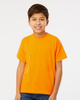 Niño Unisex Gold Peso Heavy Weight Suave Textura 4850 Naranja Seguridad