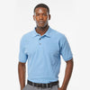 Adulto Polo Pique Ring Spun 7002 Azul Cielo
