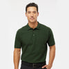 Adulto Polo Pique Ring Spun 7002 Verde Bosque