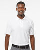 Adulto Polo Pique 50% Algodón / 50% Poliéster 7006 Blanco Fine