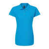 Dama Polo Pique Ring Spun 7600 Turquesa